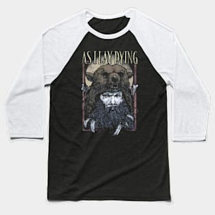 AS I LAY DYING MERCH VTG Baseball T-Shirt